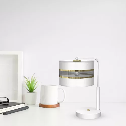 LED asztali lámpa ULTIMO fehér 1xE27 Milagro