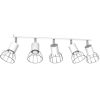 Dante ezüst mennyezeti lámpa 5x mini GU10 Milagro