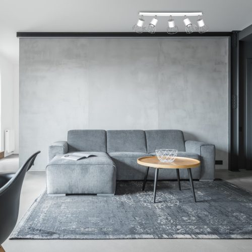 Dante ezüst mennyezeti lámpa 5x mini GU10 Milagro