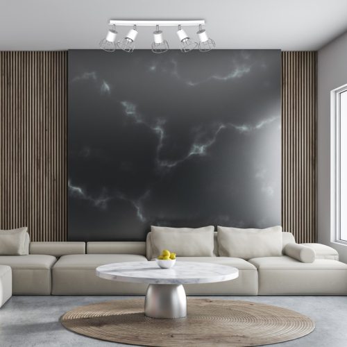 Dante ezüst mennyezeti lámpa 5x mini GU10 Milagro