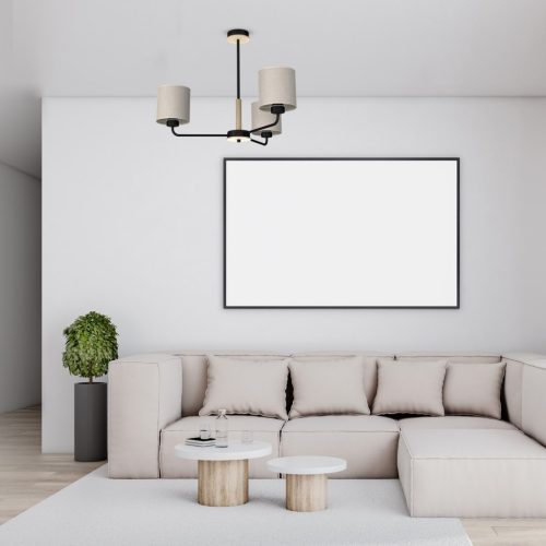 ATLANTA csillár mennyezeti lámpa 3xE27 Milagro