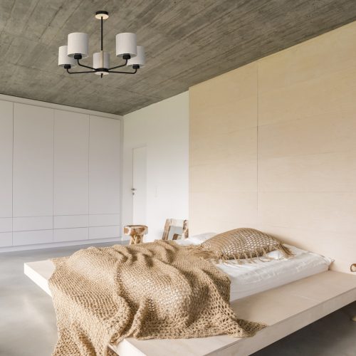 ATLANTA csillár mennyezeti lámpa 5xE27 Milagro