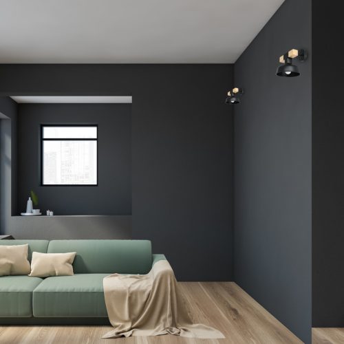 FARO Fali lámpa Fekete natúr fa 1xE27 60W Milagro