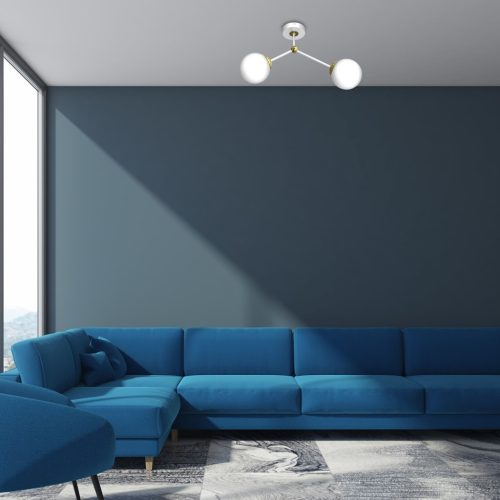 JOY mennyezeti lámpa White Gold 2xE14 Milagro