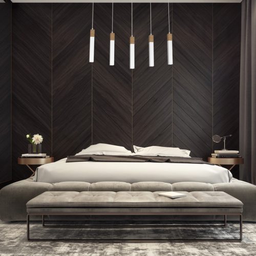 SOLO FŰRÉSZET Fehér Patina fa függőlámpa 5x mini GU10 Milagro