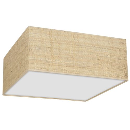 LED mennyezeti lámpa MARSHALL fehér Rattan 3xE27 Square Milagro