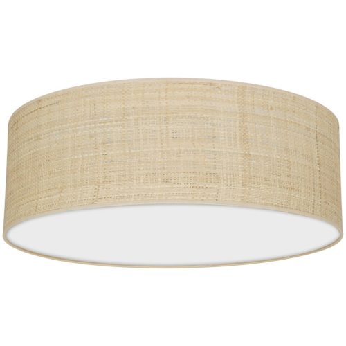 LED mennyezeti lámpa MARSHALL fehér rattan 3xE27 Ø50cm Milagro