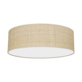   LED mennyezeti lámpa MARSHALL fehér rattan 3xE27 kerek Milagro