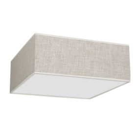 LED mennyezeti lámpa LINO White Linen 3xE27 Square Milagro