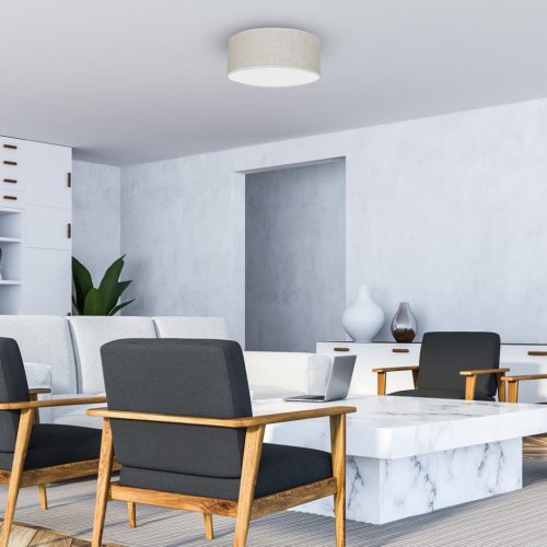 LED mennyezeti lámpa LINO White Linen 2xE27 Milagro