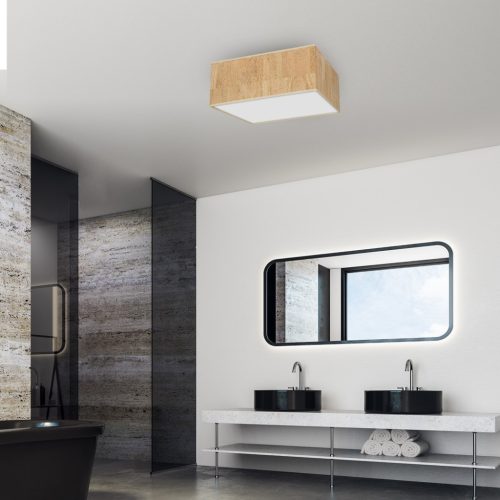 LED mennyezeti lámpa CORK Fehér Korek 3xE27 Milagro