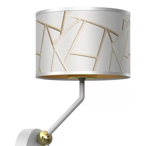 ZIGGY Fali lámpa White Gold 1xE27 + 1x mini GU10 Milagro