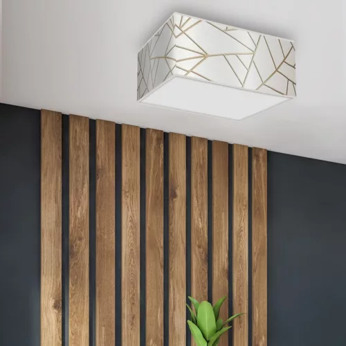 LED mennyezeti lámpa ZIGGY White Gold 2xE27 Milagro