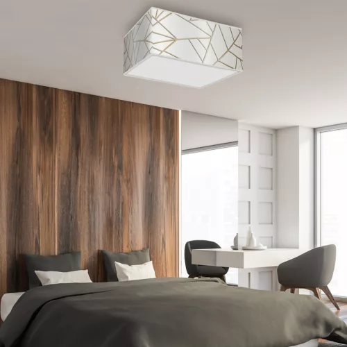 LED mennyezeti lámpa ZIGGY White Gold 2xE27 Milagro