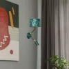ZIGGY fali lámpa égő zöld arany zöld 1xE27+1x mini GU10 Milagro