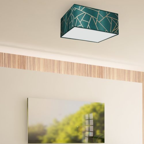 LED mennyezeti lámpa ZIGGY Green Gold Green 2xE27 Milagro