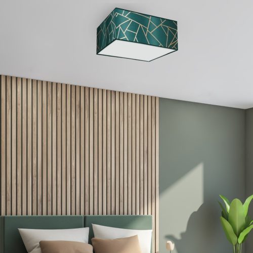 LED mennyezeti lámpa ZIGGY Green Gold Green 2xE27 Milagro