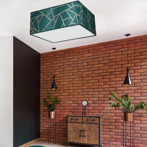 LED mennyezeti lámpa ZIGGY Green Gold Green 3xE27 Milagro