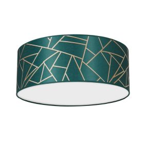   LED mennyezeti lámpa ZIGGY Green Gold Green 2xE27 Ø40cm Milagro