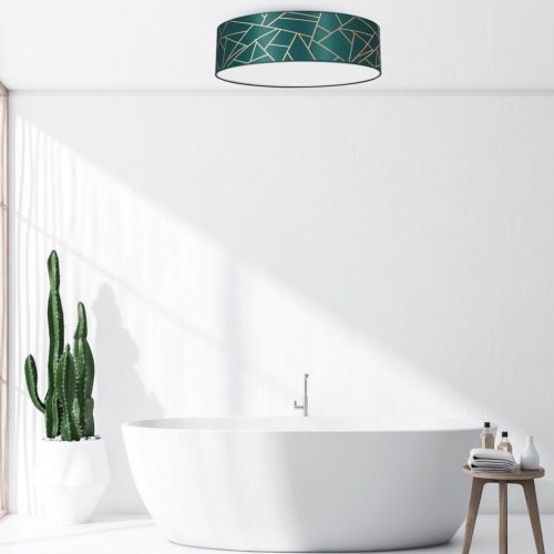 LED mennyezeti lámpa ZIGGY Green Gold Green 3xE27 Ø50cm Milagro