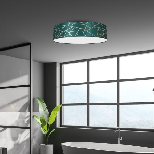 LED mennyezeti lámpa ZIGGY Green Gold Green 3xE27 Ø60cm Milagro
