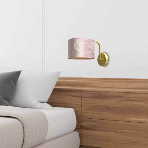 ZIGGY Fali lámpa Rose Gold Pink 1xE27 Milagro