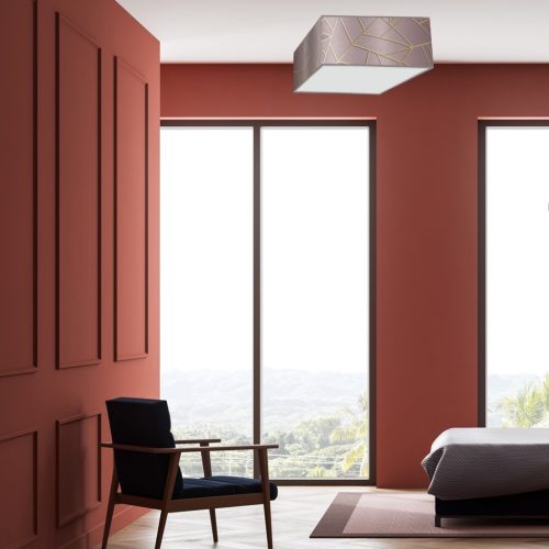 LED mennyezeti lámpa ZIGGY Rose Gold Pink 3xE27 Milagro