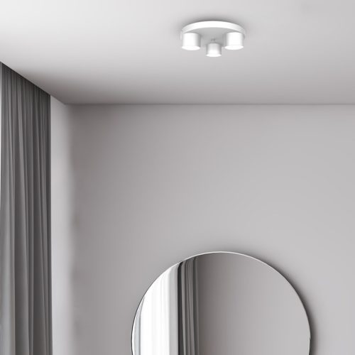 DIXIE mennyezeti lámpa fehér 3xGX53 Milagro