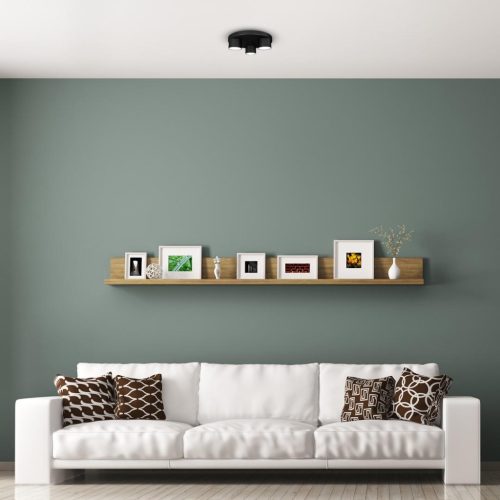 DIXIE mennyezeti lámpa fekete 3xGX53 Milagro