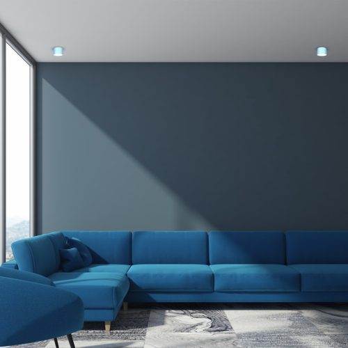 DIXIE mennyezeti lámpa kék 1xGX53 Milagro