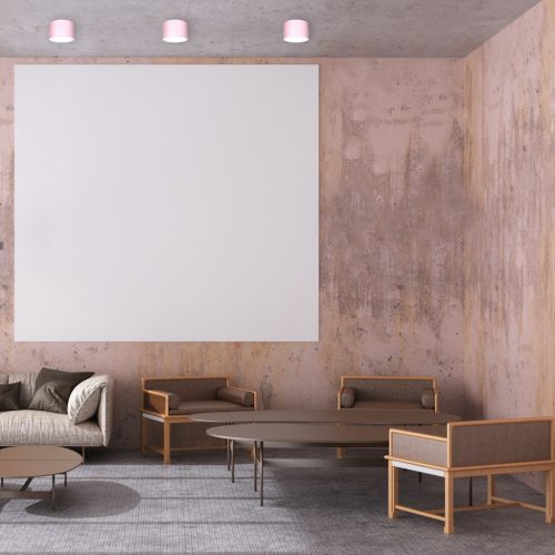 DIXIE mennyezeti lámpa rózsaszín 1xGX53 Milagro