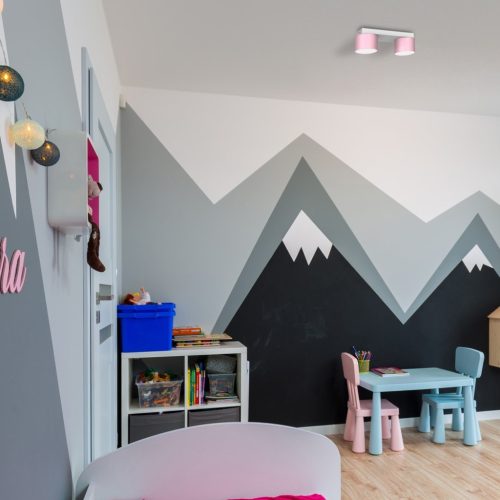 DIXIE rózsaszín fehér mennyezeti lámpa 2xGX53 Milagro