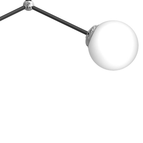 JOY mennyezeti lámpa fekete 2xE14 Milagro