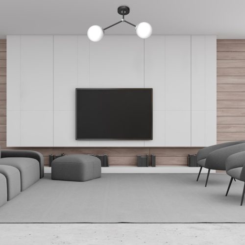 JOY mennyezeti lámpa fekete 2xE14 Milagro