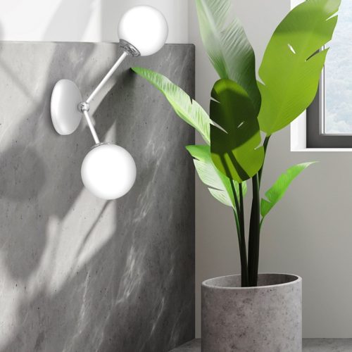 JOY Fali lámpa Fehér 2xE14 Milagro