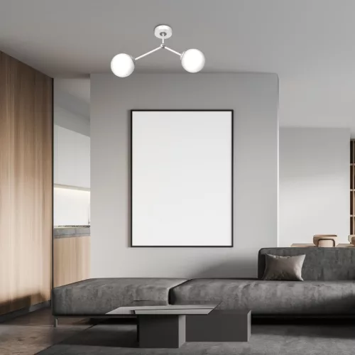 JOY mennyezeti lámpa fehér 2xE14 Milagro