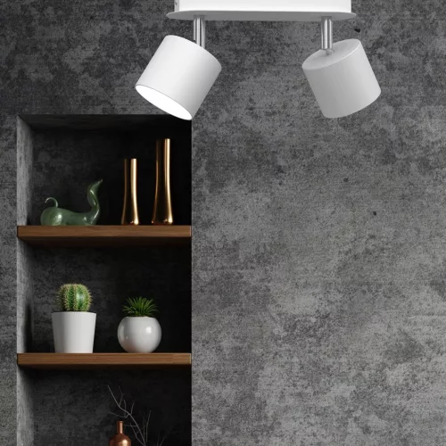 DIXIE mennyezeti lámpa fehér 2xGX53 mozgatható Milagro