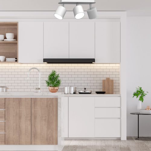 DIXIE mennyezeti lámpa fehér 3xGX53 Milagro mozgatható szalag