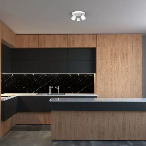 DIXIE mennyezeti lámpa fehér 3xGX53 mozgatható Milagro