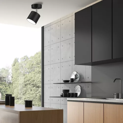 DIXIE fali lámpa fekete 1xGX53 Milagro