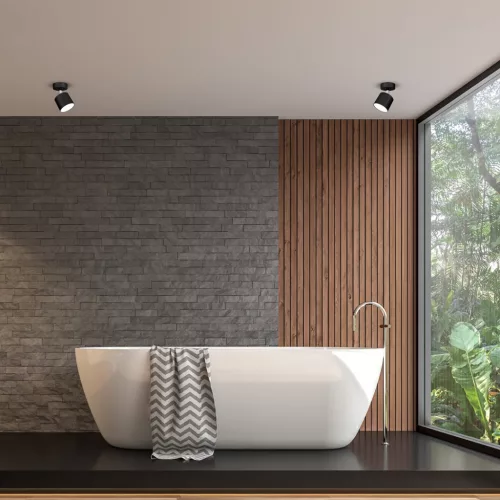 DIXIE fali lámpa fekete 1xGX53 Milagro