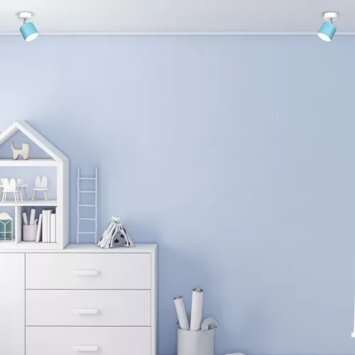 DIXIE fali lámpa kék fehér 1xGX53 Milagro