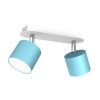 DIXIE mennyezeti lámpa kék fehér 2xGX53 mozgatható Milagro