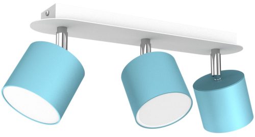 DIXIE mennyezeti lámpa kék fehér 3xGX53 Milagro mozgatható szalag