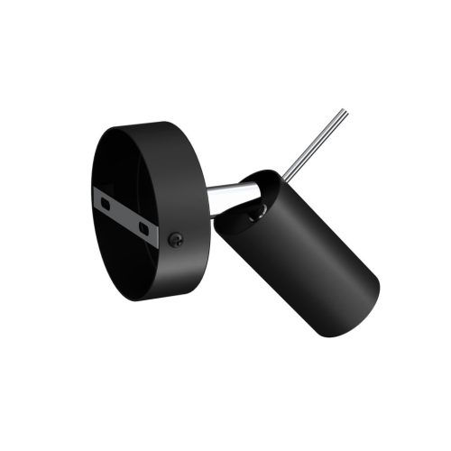 PRESTON Fali lámpa Fekete króm 1x mini GU10 Milagro