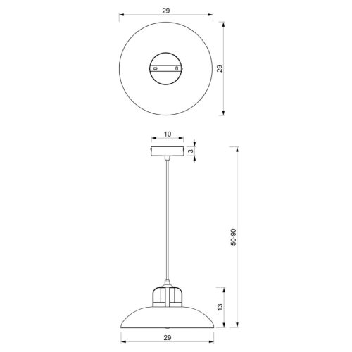 FELIX mennyezeti függőlámpa sötétkék kék arany 1xE27 Milagro