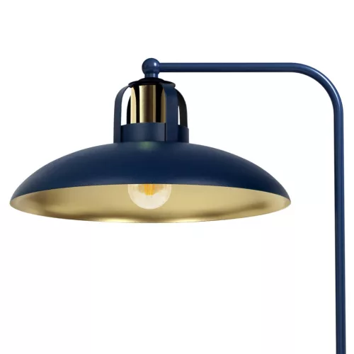 LED Asztali lámpa FELIX Navy blue Blue Gold 1xE27 Milagro