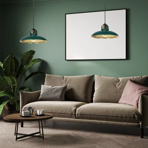 FELIX Green Gold függő mennyezeti lámpa 1xE27 Milagro