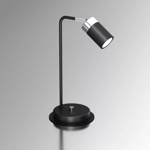 JOKER LED Asztali lámpa Fekete króm 1xGU10 Milagro