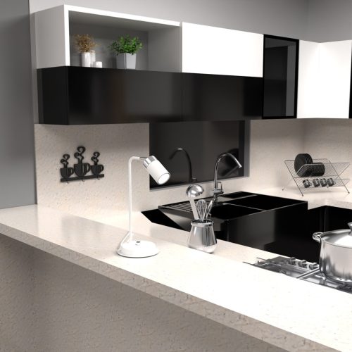 LED JOKER Asztali lámpa Fehér króm 1xGU10 Milagro